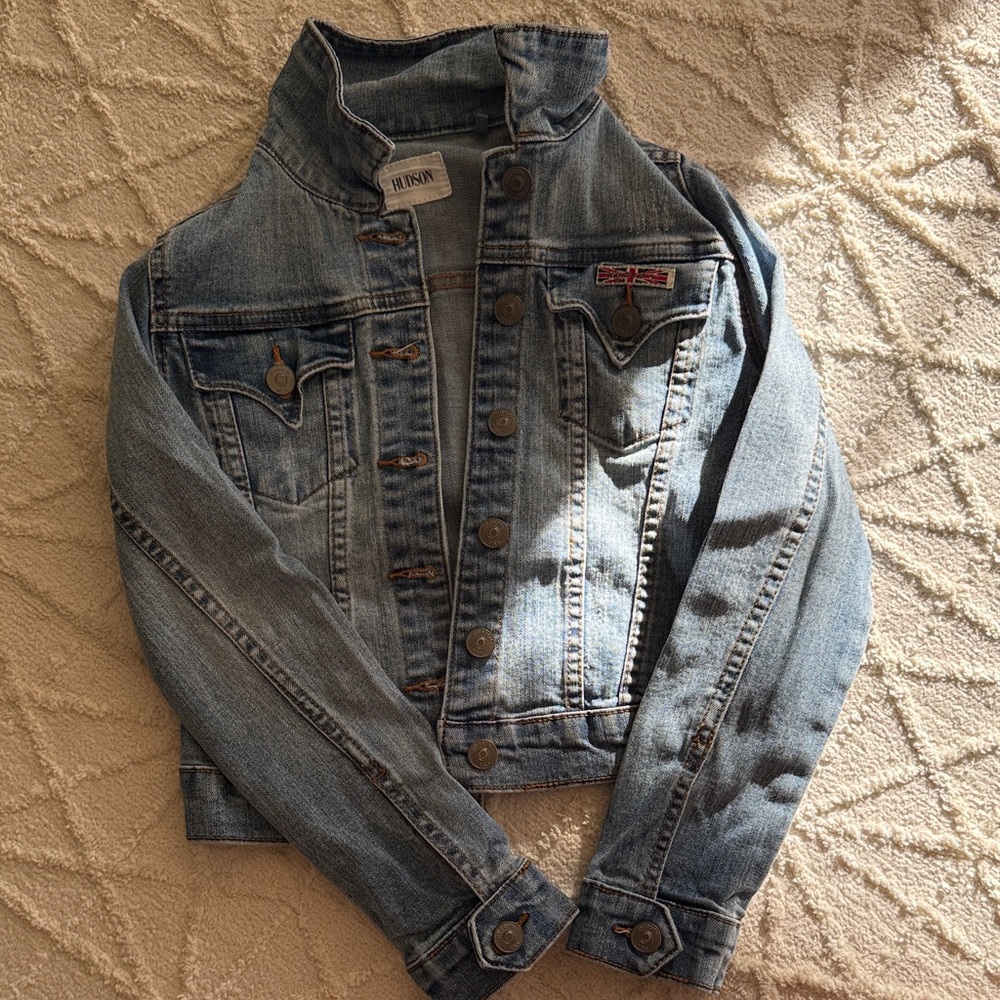 Hudson Jeans Light Blue Jean Jacket for Kids